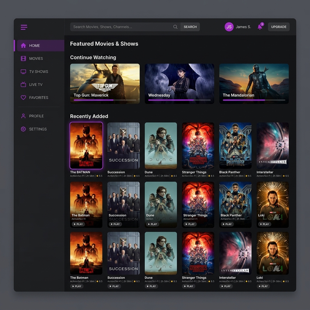 Atlas Pro APK Dashboard